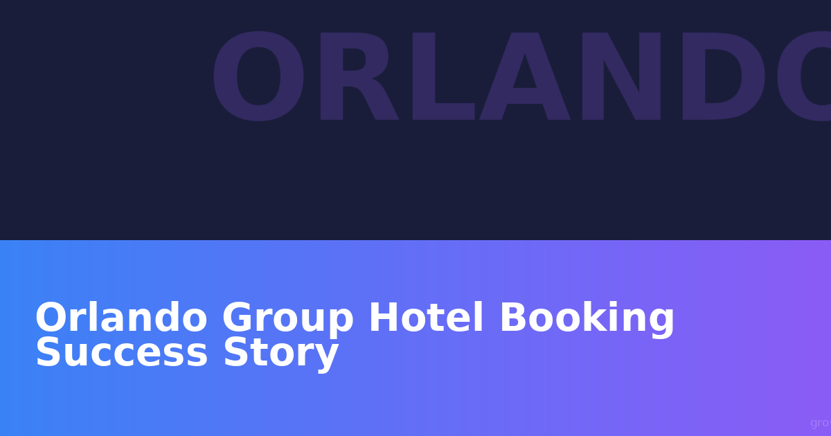 Orlando Group Hotel Booking Success: How Elite Travel Soccer Saved $18,000 on Tournament Accommodations